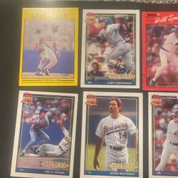 Brewers Baseball Cards $10
