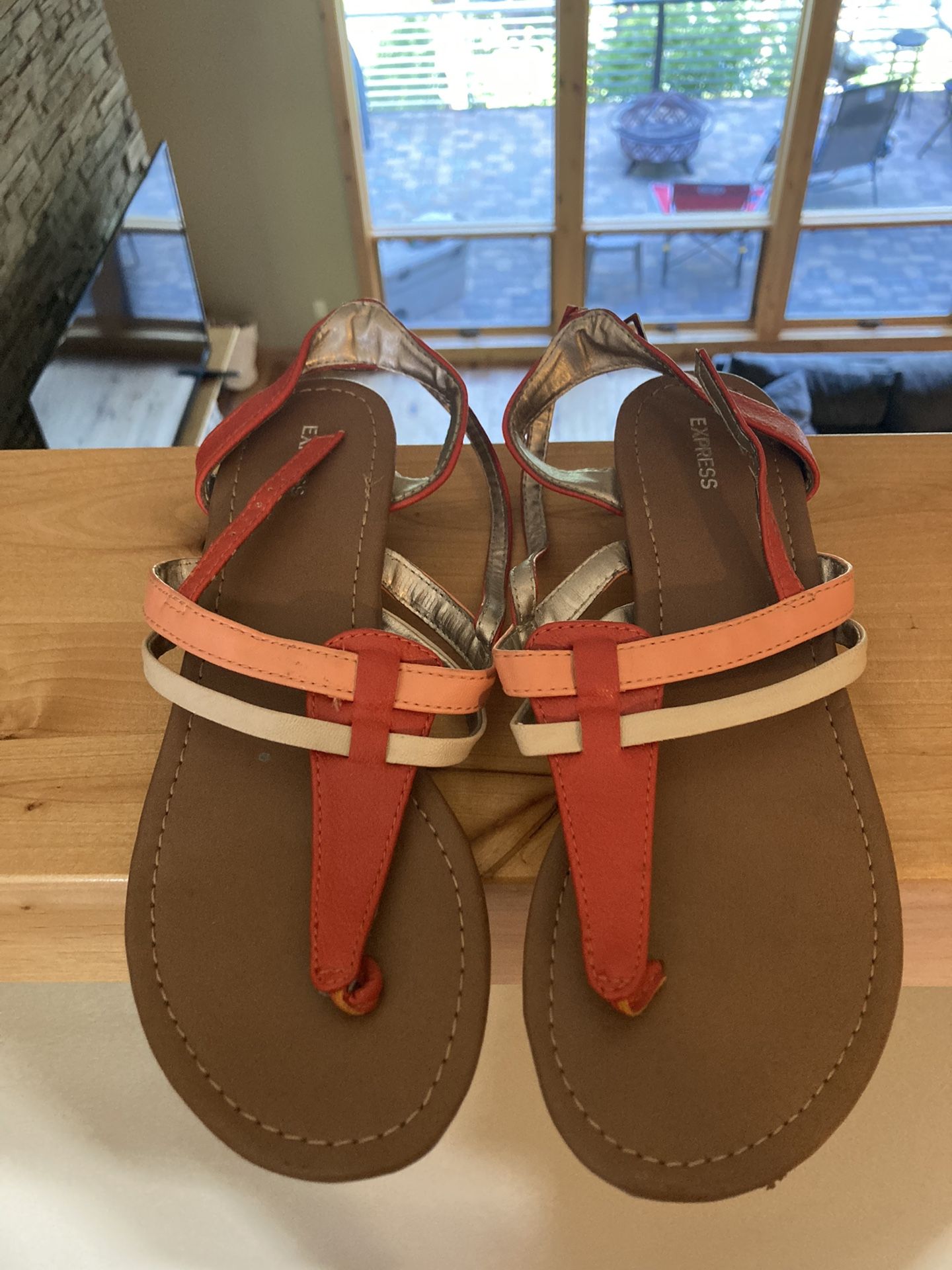 Express Sandals - Never Worn - Size 8