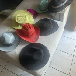 7 Ladies Hats all For $20