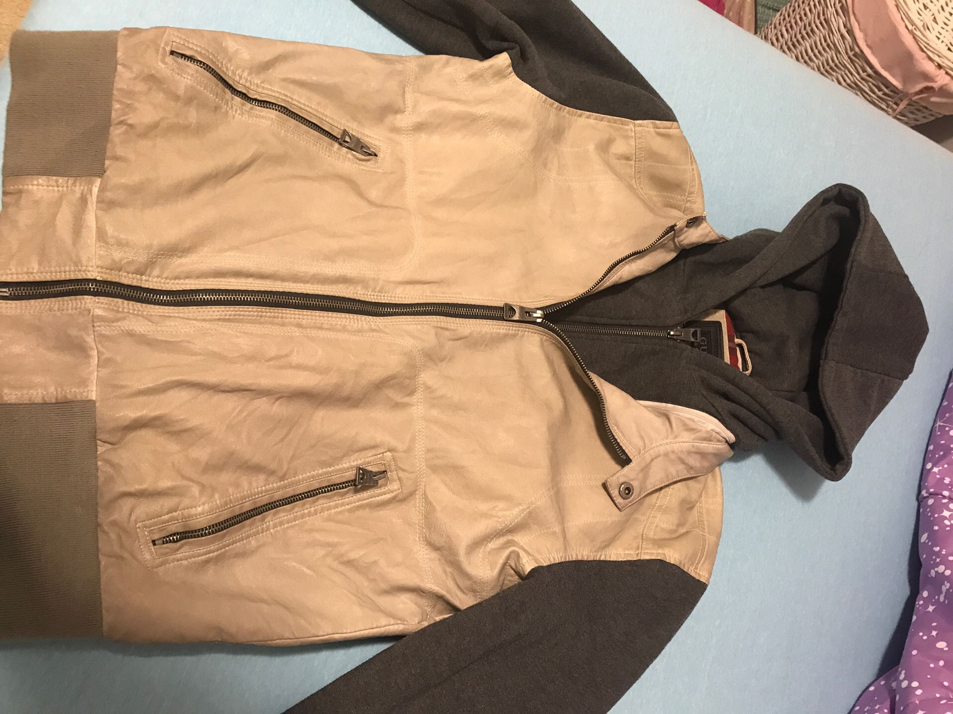 Men’s leather jacket