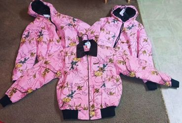 "Not $150 for the whole bundle!" 3 piece Carhartt "Re-Worked" Jackets. Sizes medium (2) and large.