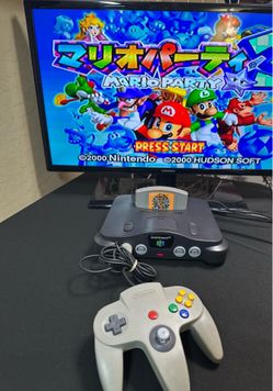 Nintendo 64 Japanese Console Region Free
