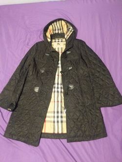 Burberry quilted coat