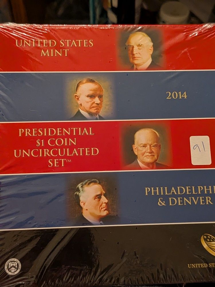 2014 Gold Presedential Coin Set