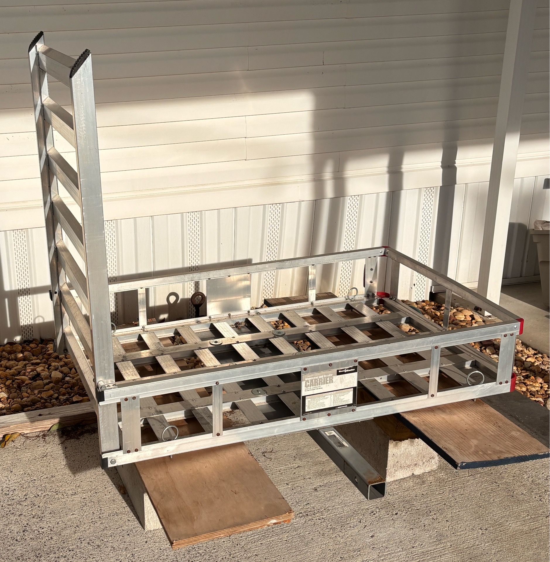 Mobility Scooter Rack With Ramp
