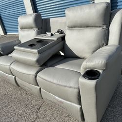 Brand New Couch And Loveseat Living Room / Theater Sofa Set 