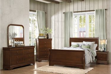 New 4pc queen size bedroom set tax included free delivery