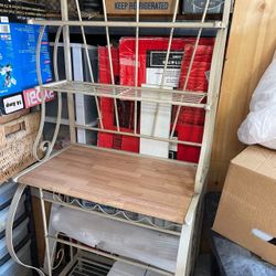 Decor Shelves Tall Wine Holder / Coffee Bar Like New