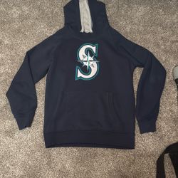 Seattle Mariners Hoodie Size Medium By Antigua