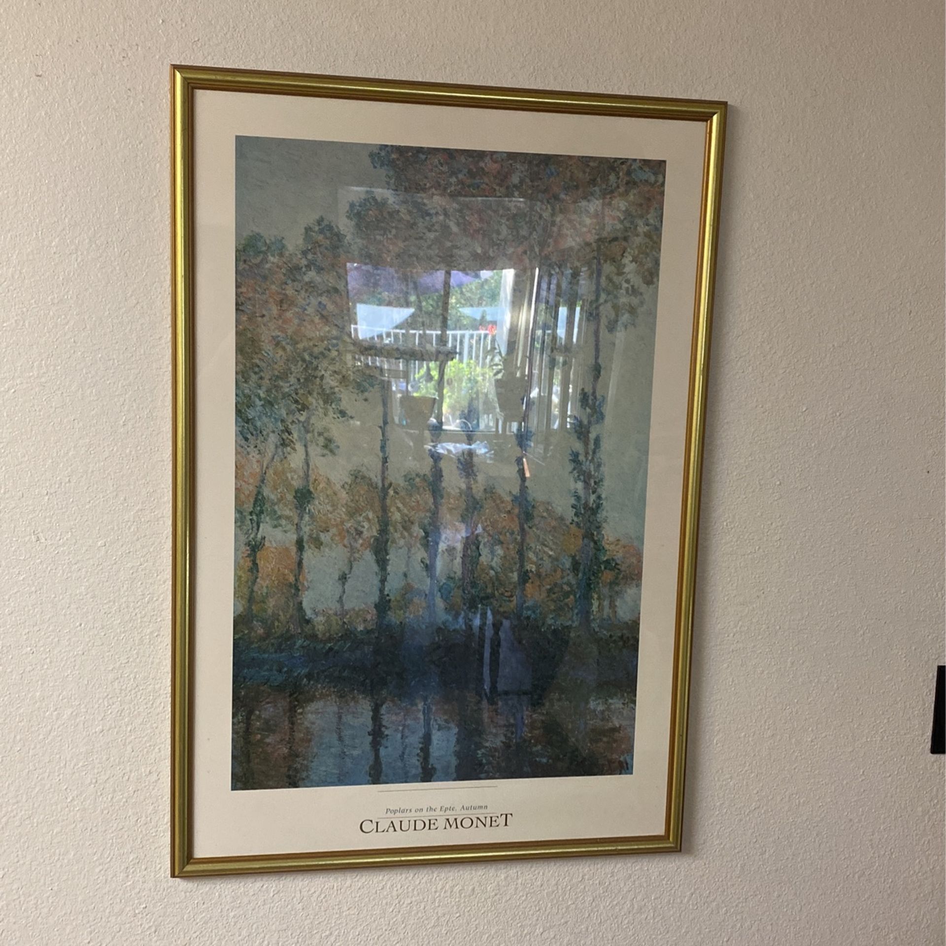 Claude Monet Autumn Poster