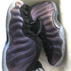 Nike Foamposite Eggplant Mens Size 9