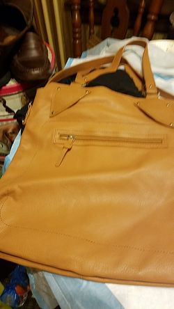 Ceistien italy made,large leather bag
