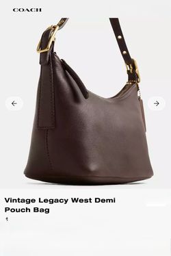 Coach Vintage Legacy West Demi Pouch