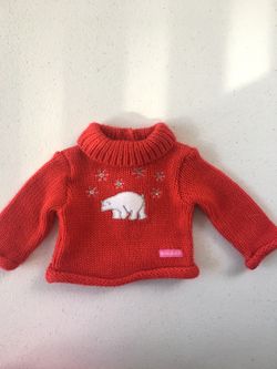 American girl doll sweater