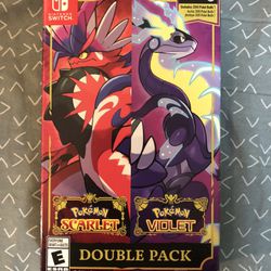 Pokémon Scarlet Violet Double Pack Nintendo Switch