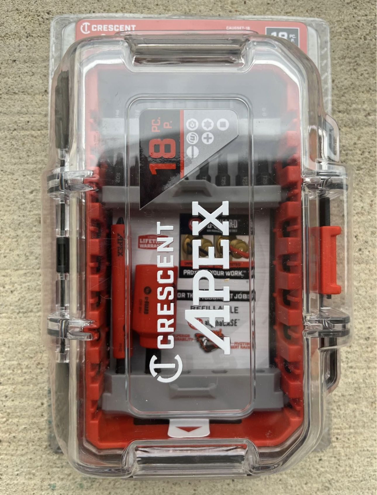 18pcs drill set NEW!