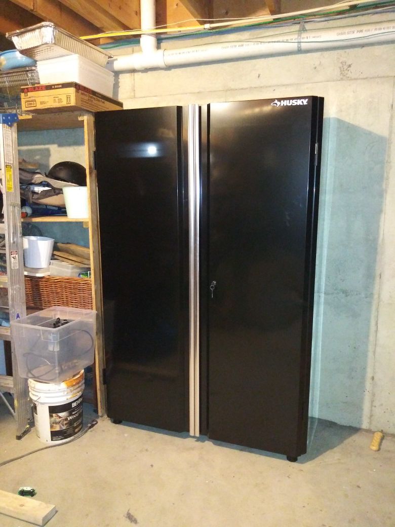 48 in. W x 72 in. H x 18 in. D Steel Garage Floor Cabinet