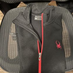 Spyder Black Zip Sweater