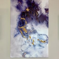 Original Abstract Artwork — “Celestial Currents”