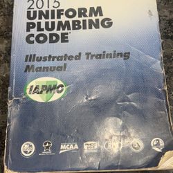 2015 Uniform Plumbing Code Book