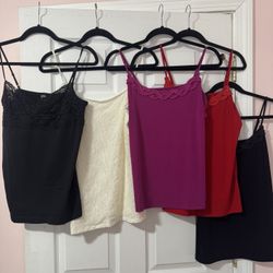 Size Large (1 Medium) Camisoles Tank Tops Banana Republic, Ann Taylor, The Limited, Work Wear Professional Women’s Clothing 