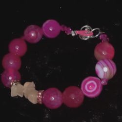 PINK CRYSTAL BRACELET