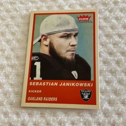 04 Fleer  Sebastian Janikowski. #314