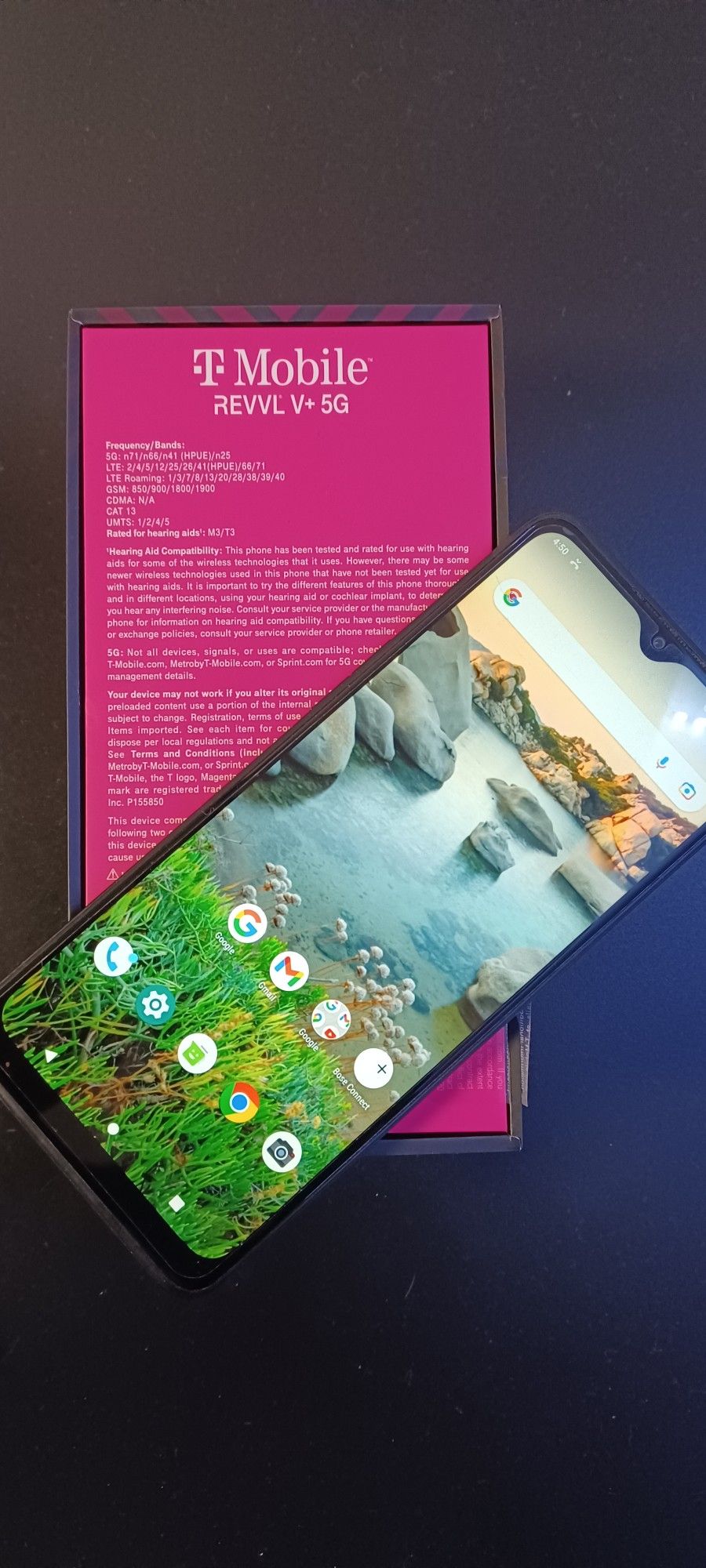 T-mobile REVVL V 5G Android Phone .Unlocked. 64GB