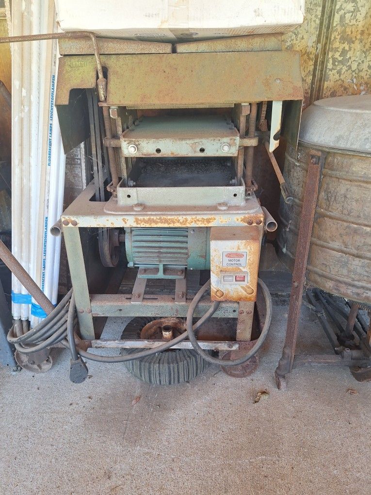 Sears 12" Plainer And Sears 10" Raidial Arm Saw 