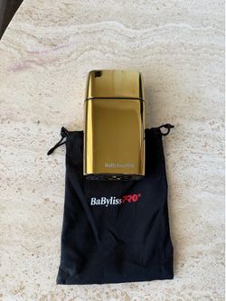 BaBylissPRO Cordless Gold Metal Double Foil Shaver FXFS2G Missing Charging Cord