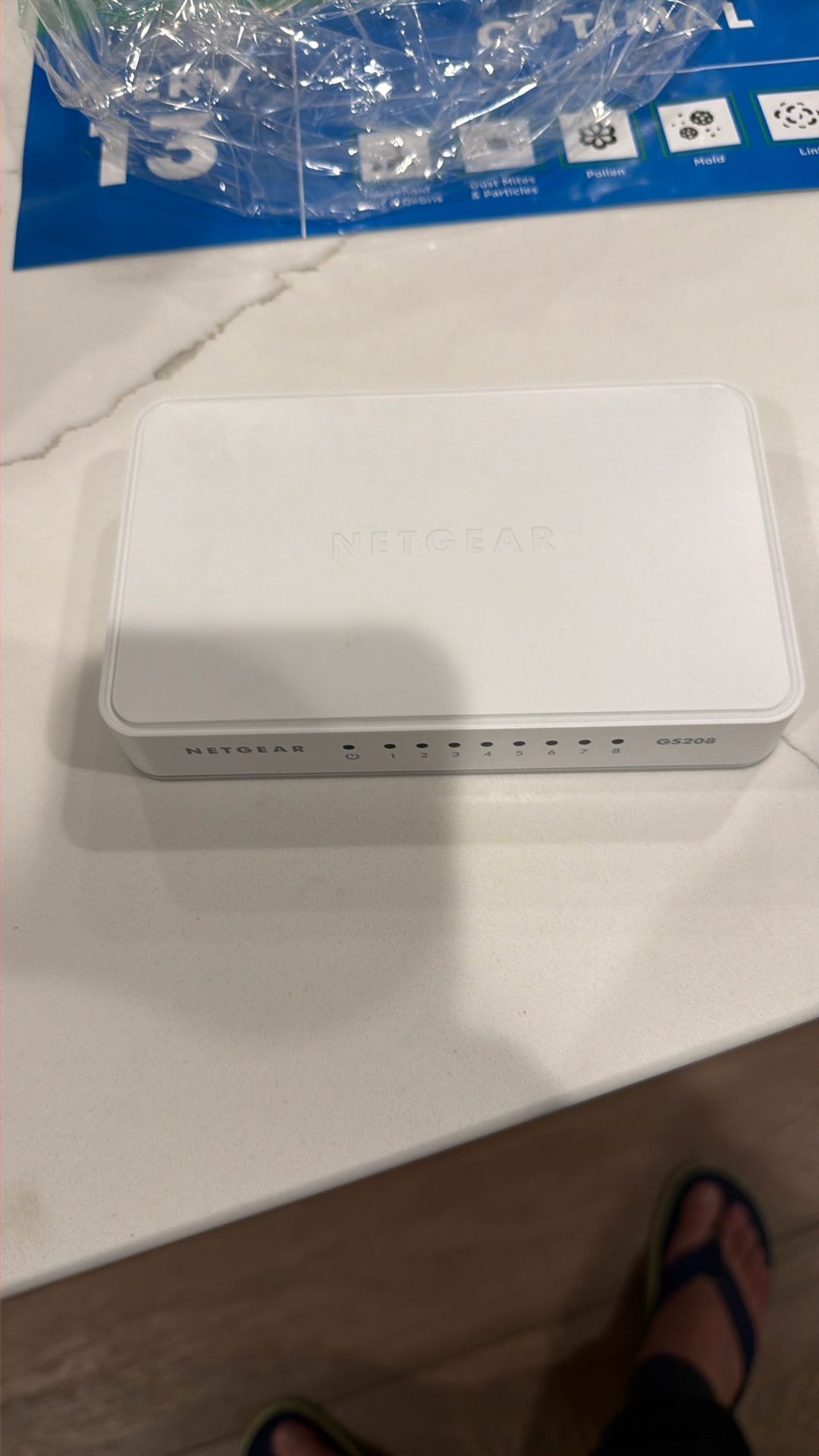 Netgear 8 Port Gigabit Ethernet Switch 