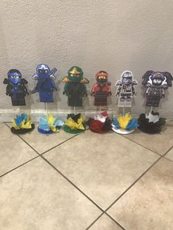 Ninjago centerpieces