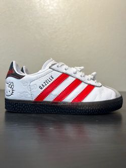 Kids Hello Kitty x adidas Gazelle J '50th Anniversary' Size 11c