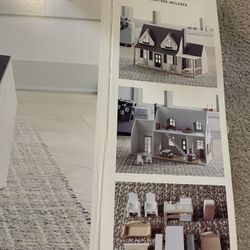 Doll House With Furniture 