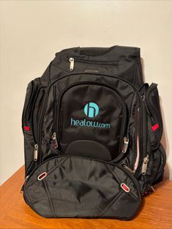 NWOT Backpack LEED’S Functional Lightweight Laptop Padded Organizer Travel Blk