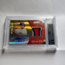 Bgs 2020 Absolute Heroes Material Spectrum Gold Michael Chavis