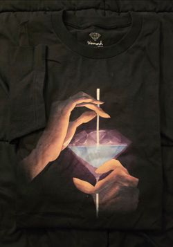Diamond Supply Co. Black Short Sleeve Graphic T-Shirt L