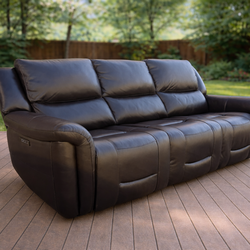 Alba Leather Power Reclining Sofa