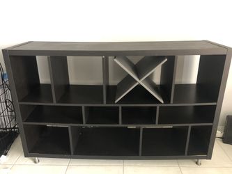 Entertainment center/Bookshelf/Wine Rack included