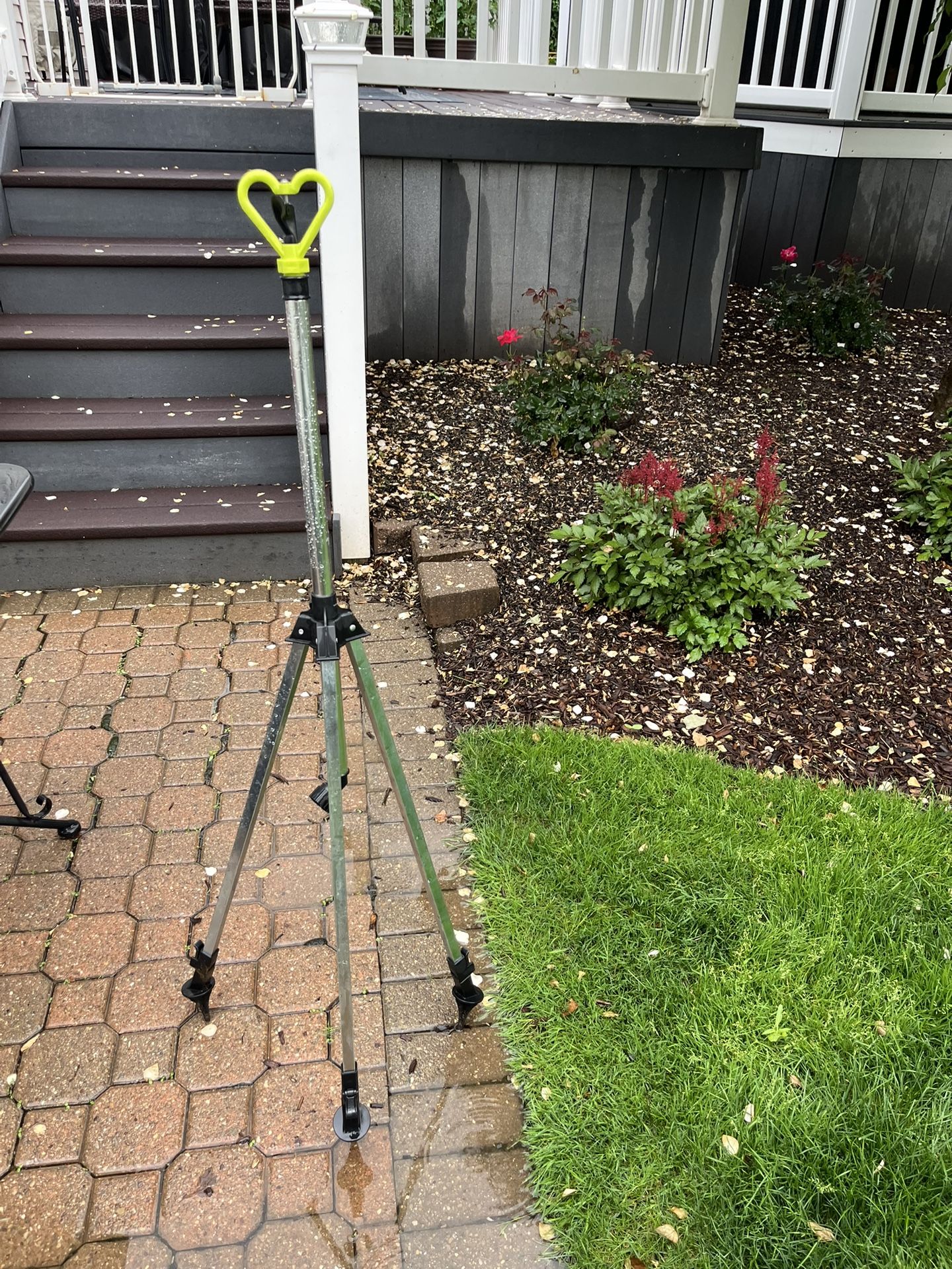 Tripod Sprinkler Adjustable Height