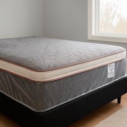 Full Size Mattress 14” Inches Thick Pillow Top New From Factory  Excellent Comfort Also Available: Twin, Queen And King Same Day Delivery 