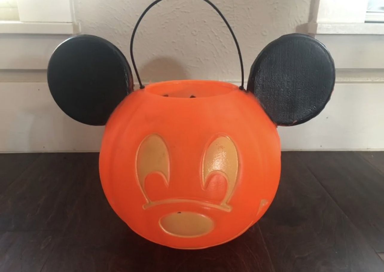 Mickey Mouse Halloween Blow Mold Disney Trick Or Treat