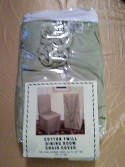 Cotton Twill Dining Room/Kitchen Chair Covers