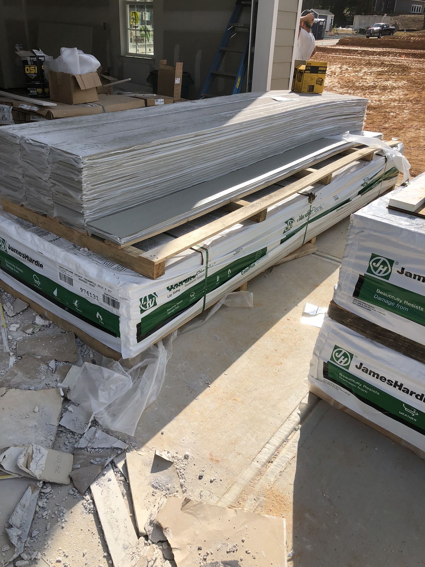 New James Hardie Cement Siding With Texture