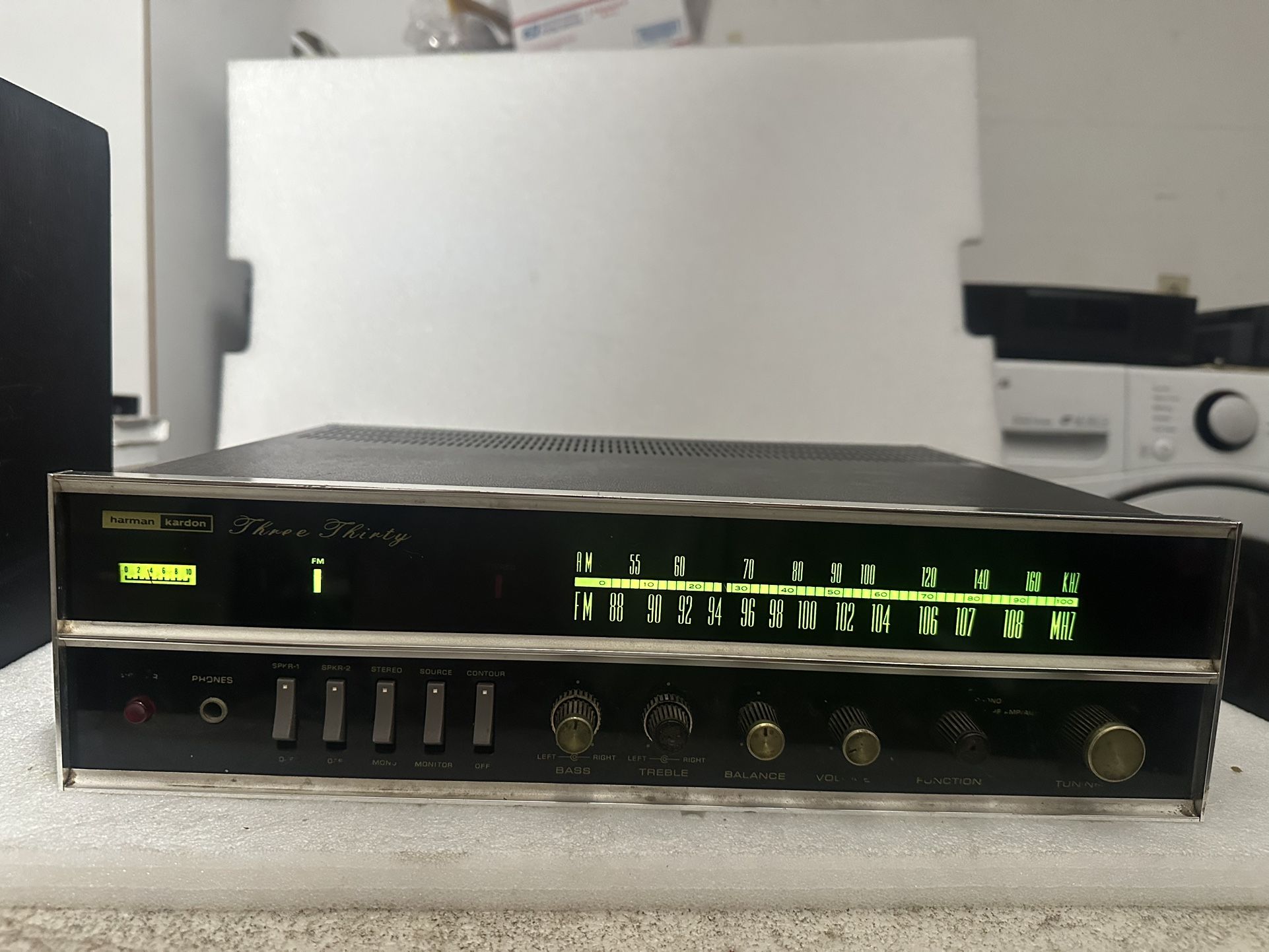 Vintage Harman Kardon Nocturne Three Thirty(330A) AM/FM Stereo Receive