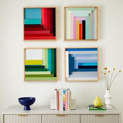 WestElm 3D Wall Art - 4 Pieces 