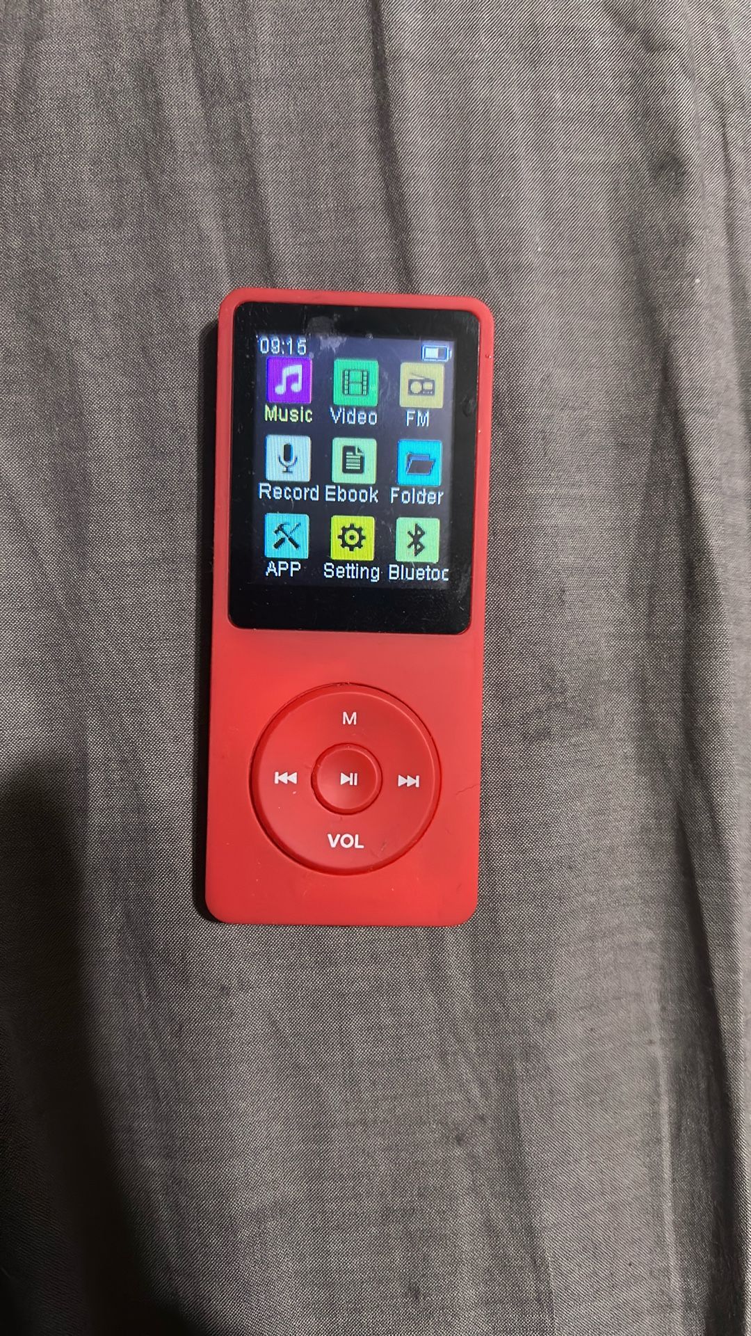 MP3 Player, Bluetooth Built In And Has External Speakers