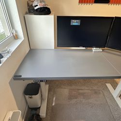 Corner Standing Desk Station + Xtras