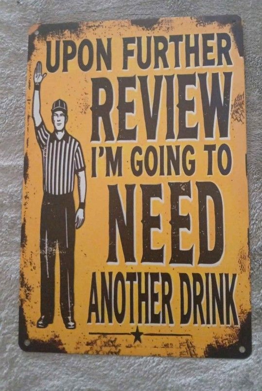 Vintage Metal Tin Sign, Victorian Style Sign, Funny Sign, Retro Metal Sign, Durable Tough, Craft Decoration, The Perfect And Ideal Gift, Wall Decor