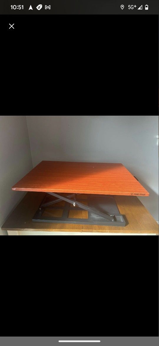 Stand Steady Sit Sand Converter Tabletop Desk 